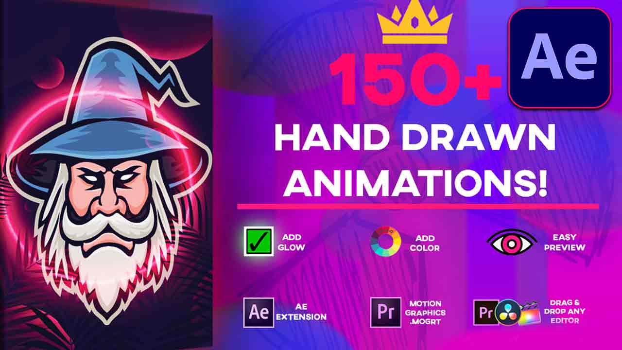 Free Download Ultimate 150+ Animation Pack - Max Novak / Media Monopoly - AE Plugin - Premiere .MOGRT